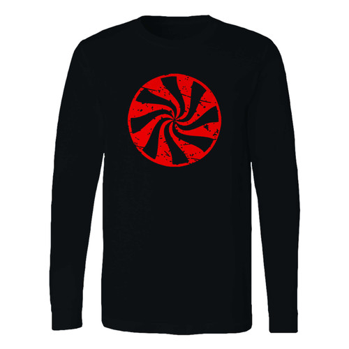 This classic fit peppermint candy long sleeve shirt is casually elegant and very comfortable. With fine quality print to make one stand out, it's a perfect fit for every occasion.