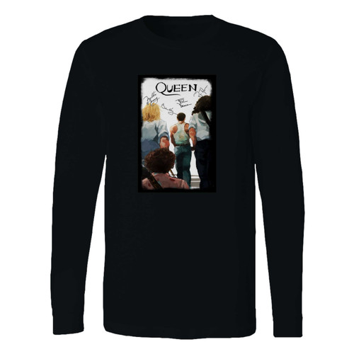 This classic fit queen long sleeve shirt is casually elegant and very comfortable. With fine quality print to make one stand out, it's a perfect fit for every occasion.