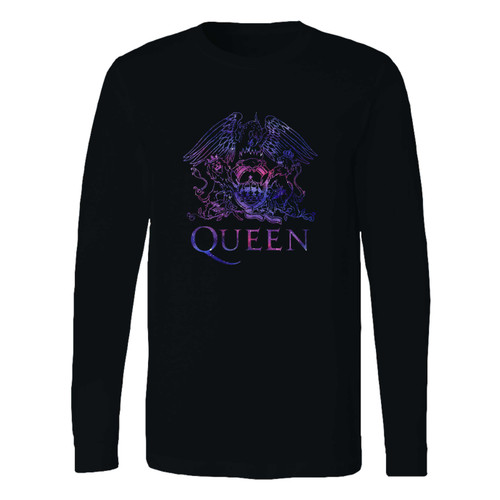 This classic fit queen rock band logo nebula galaxy long sleeve shirt is casually elegant and very comfortable. With fine quality print to make one stand out, it's a perfect fit for every occasion.