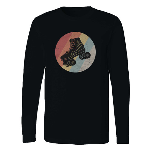 This classic fit retro roller skates long sleeve shirt is casually elegant and very comfortable. With fine quality print to make one stand out, it's a perfect fit for every occasion. This classic fit retro roller skates long sleeve shirt is casually elegant and very comfortable. With fine quality print to make one stand out, it's a perfect fit for every occasion.