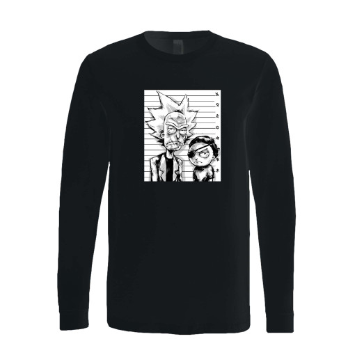 This classic fit rick and morty mugshot long sleeve shirt is casually elegant and very comfortable. With fine quality print to make one stand out, it's a perfect fit for every occasion.