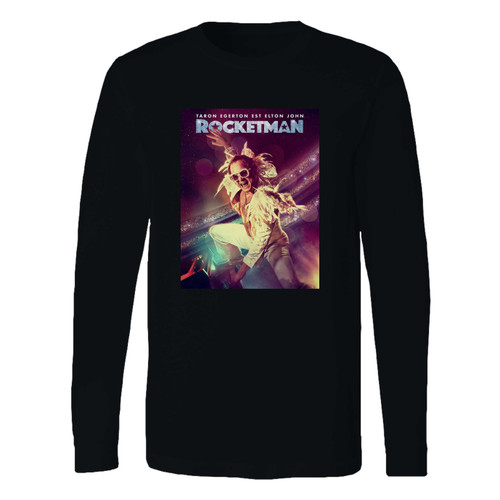 This classic fit rocketman poster inspired long sleeve shirt is casually elegant and very comfortable. With fine quality print to make one stand out, it's a perfect fit for every occasion.