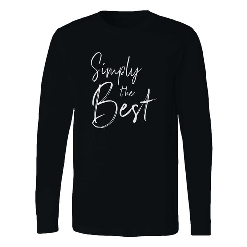 This classic fit simply the best long sleeve shirt is casually elegant and very comfortable. With fine quality print to make one stand out, it's a perfect fit for every occasion.