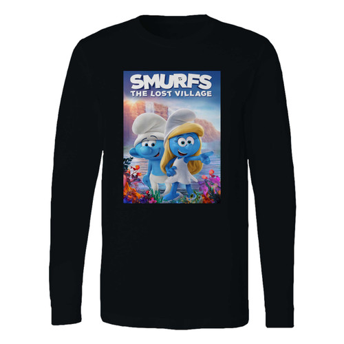 This classic fit smurfs the lost village 1 long sleeve shirt is casually elegant and very comfortable. With fine quality print to make one stand out, it's a perfect fit for every occasion.