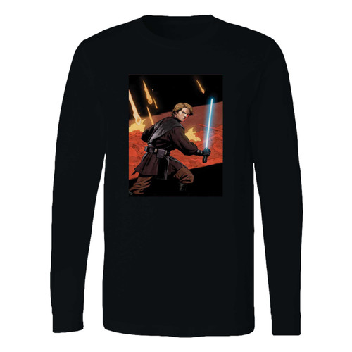 This classic fit star wars anakin skywalker long sleeve shirt is casually elegant and very comfortable. With fine quality print to make one stand out, it's a perfect fit for every occasion.