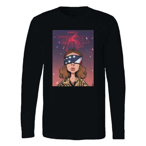 This classic fit stranger things 3 eleven inspired long sleeve shirt is casually elegant and very comfortable. With fine quality print to make one stand out, it's a perfect fit for every occasion.