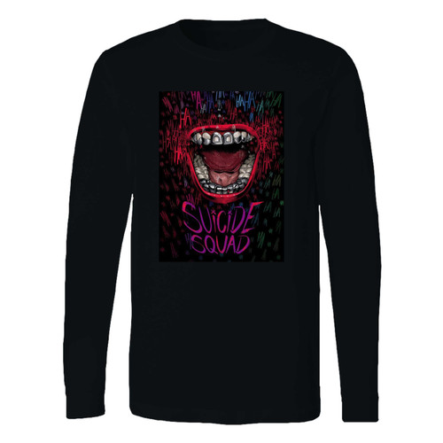 This classic fit suicide squad haahaa long sleeve shirt is casually elegant and very comfortable. With fine quality print to make one stand out, it's a perfect fit for every occasion.