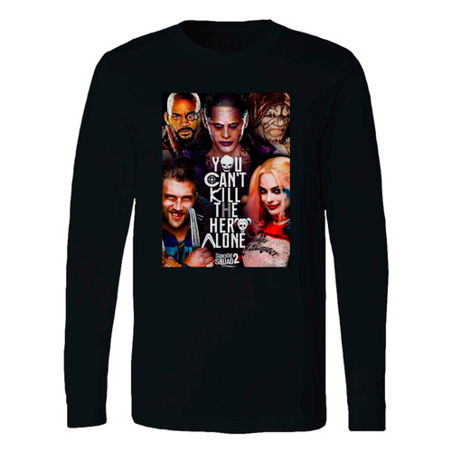 This classic fit suicide squad movie quote long sleeve shirt is casually elegant and very comfortable. With fine quality print to make one stand out, it's a perfect fit for every occasion.