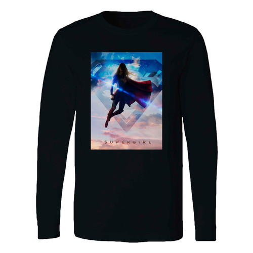 This classic fit supergirl logo dc tv series long sleeve shirt is casually elegant and very comfortable. With fine quality print to make one stand out, it's a perfect fit for every occasion.