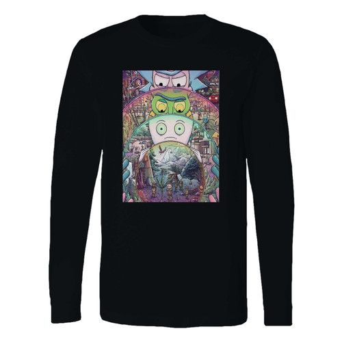 This classic fit the rick and morty long sleeve shirt is casually elegant and very comfortable. With fine quality print to make one stand out, it's a perfect fit for every occasion.