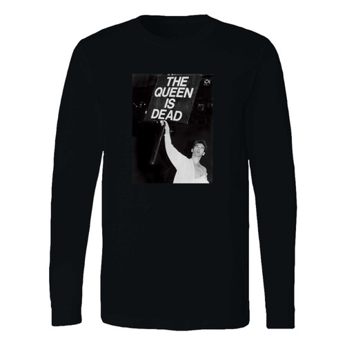 This classic fit the smiths queenthe queen is dead long sleeve shirt is casually elegant and very comfortable. With fine quality print to make one stand out, it's a perfect fit for every occasion.