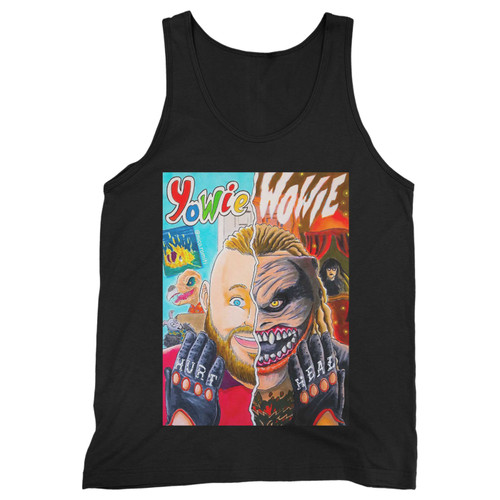 Our cotton yowie wowie bray wyatt art men tank top is perfect for those intense workouts in the gym, at practice or pickup games.