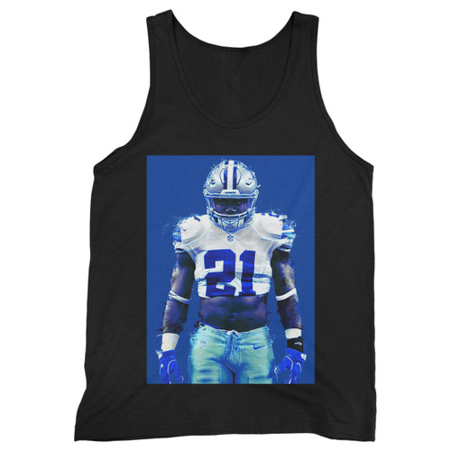 Our cotton zeke who cowboys men tank top is perfect for those intense workouts in the gym, at practice or pickup games.