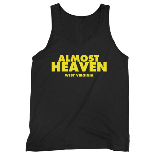 Our cotton almost heaven west virginia men tank top is perfect for those intense workouts in the gym, at practice or pickup games.