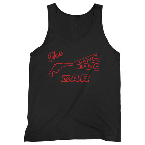Our cotton bang bang bar twin peaks men tank top is perfect for those intense workouts in the gym, at practice or pickup games.