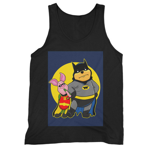 Our cotton batman pooh and piglet robin men tank top is perfect for those intense workouts in the gym, at practice or pickup games.