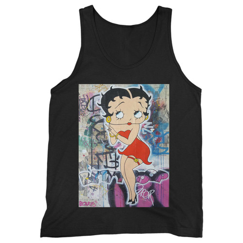 Our cotton betty boop garfity men tank top is perfect for those intense workouts in the gym, at practice or pickup games.