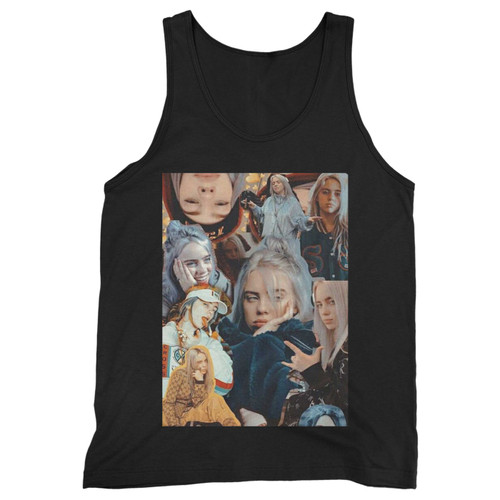 Our cotton billie eilish collage men tank top is perfect for those intense workouts in the gym, at practice or pickup games.