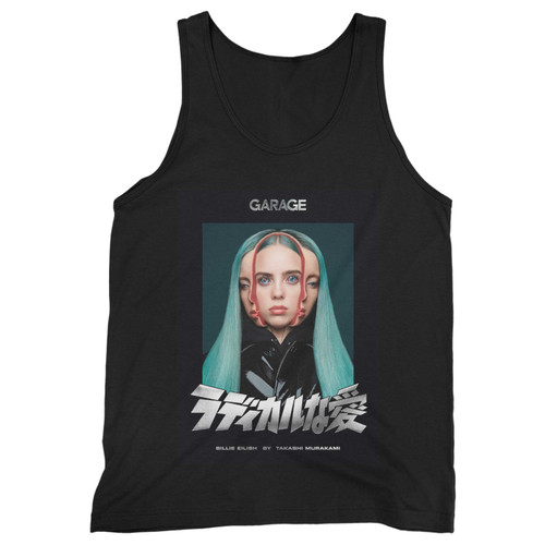Our cotton billie eilish garage cover men tank top is perfect for those intense workouts in the gym, at practice or pickup games.