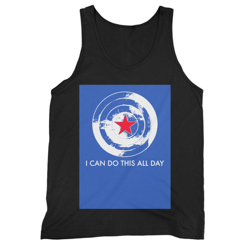 Our cotton captain america i can do this all day inspired men tank top is perfect for those intense workouts in the gym, at practice or pickup games. Our cotton captain america i can do this all day inspired men tank top is perfect for those intense workouts in the gym, at practice or pickup games.