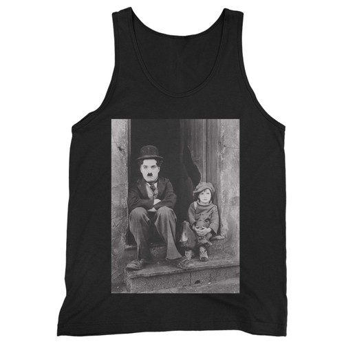 Our cotton charlie chaplin the kid men tank top is perfect for those intense workouts in the gym, at practice or pickup games.