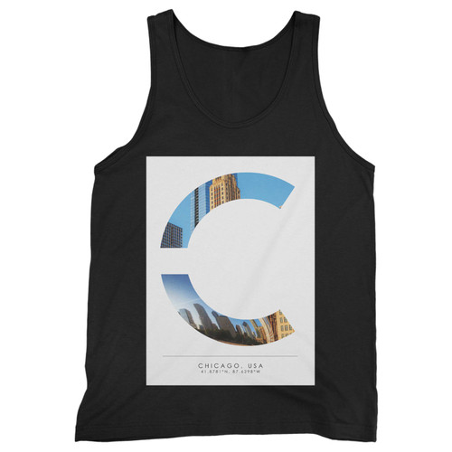 Our cotton chicago coordinates men tank top is perfect for those intense workouts in the gym, at practice or pickup games.