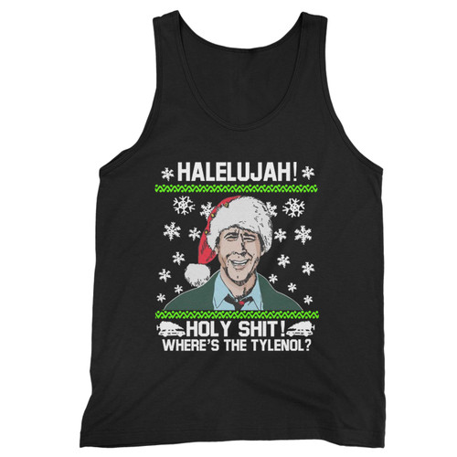 Our cotton christmas vacation hallelujah holy men tank top is perfect for those intense workouts in the gym, at practice or pickup games.