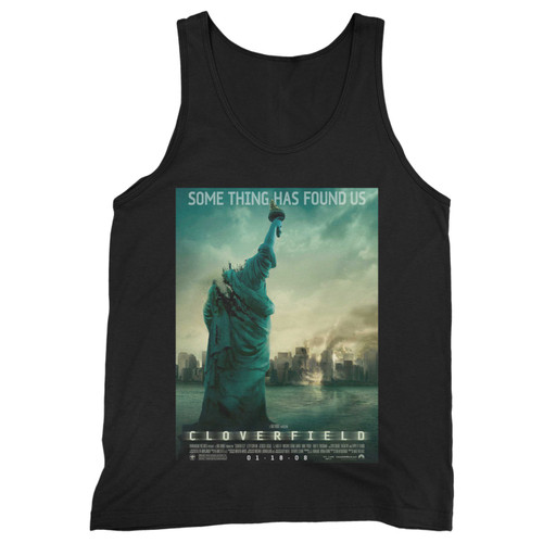 Our cotton cloverfield something has found us men tank top is perfect for those intense workouts in the gym, at practice or pickup games.