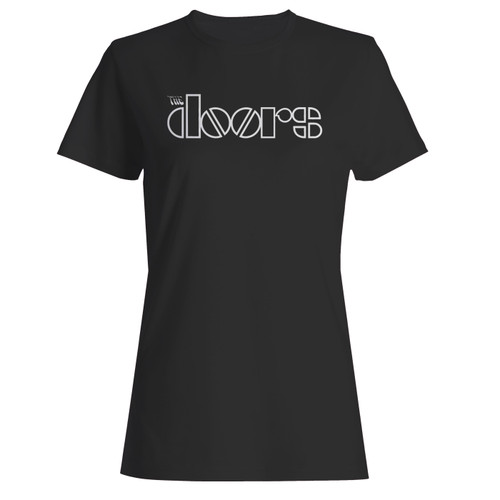 These are the doors logo women t shirt that are cute tied to the side or paired with a cardigan or jacket for a more styled look. So comfy and classic, they are sure to make your vacation extra magical.