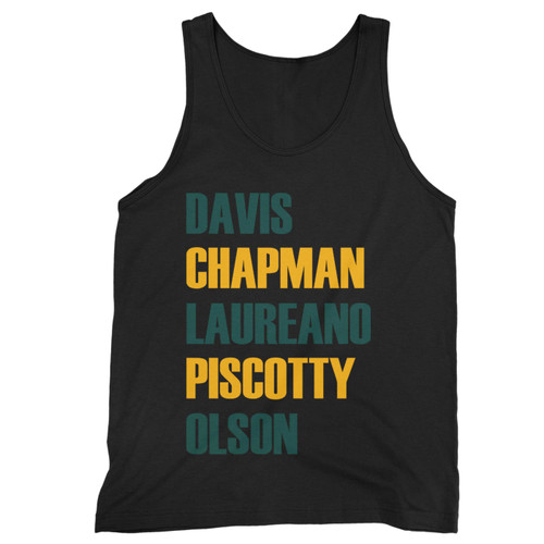Our cotton davis chapman laureano piscotty olson athletics players men tank top is perfect for those intense workouts in the gym, at practice or pickup games. Our cotton davis chapman laureano piscotty olson athletics players men tank top is perfect for those intense workouts in the gym, at practice or pickup games.