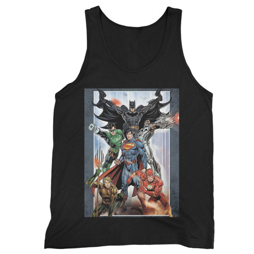 Our cotton dc comics justice league men tank top is perfect for those intense workouts in the gym, at practice or pickup games.