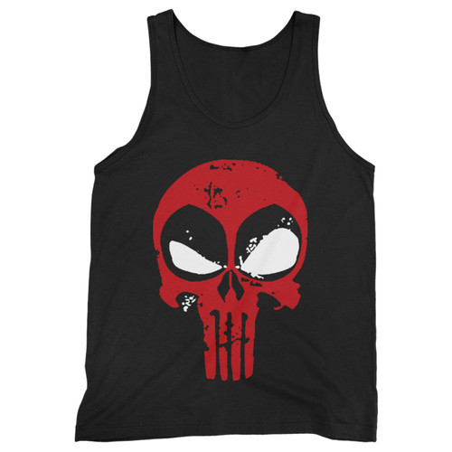 Our cotton deadpool punisher skull men tank top is perfect for those intense workouts in the gym, at practice or pickup games.
