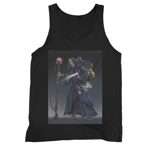 Our cotton dnd wizard men tank top is perfect for those intense workouts in the gym, at practice or pickup games.