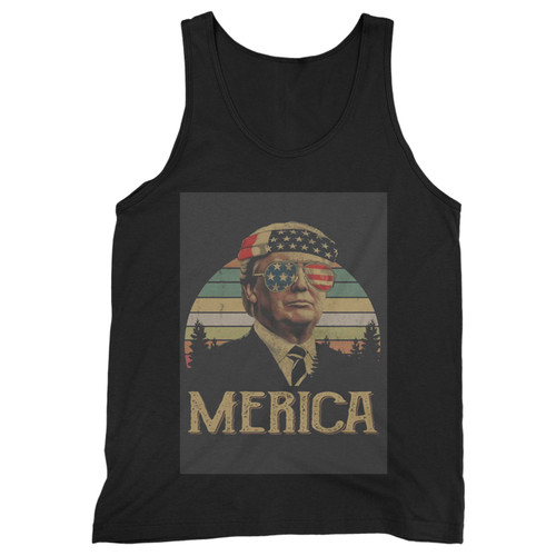 Our cotton donald trump support merica retro vintage flag men tank top is perfect for those intense workouts in the gym, at practice or pickup games. Our cotton donald trump support merica retro vintage flag men tank top is perfect for those intense workouts in the gym, at practice or pickup games.