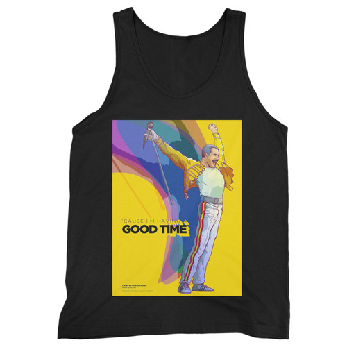 Our cotton having a good time queen men tank top is perfect for those intense workouts in the gym, at practice or pickup games.