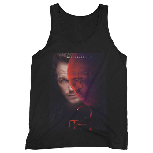 Our cotton it chapter 2 chris pratt men tank top is perfect for those intense workouts in the gym, at practice or pickup games. Our cotton it chapter 2 chris pratt men tank top is perfect for those intense workouts in the gym, at practice or pickup games.
