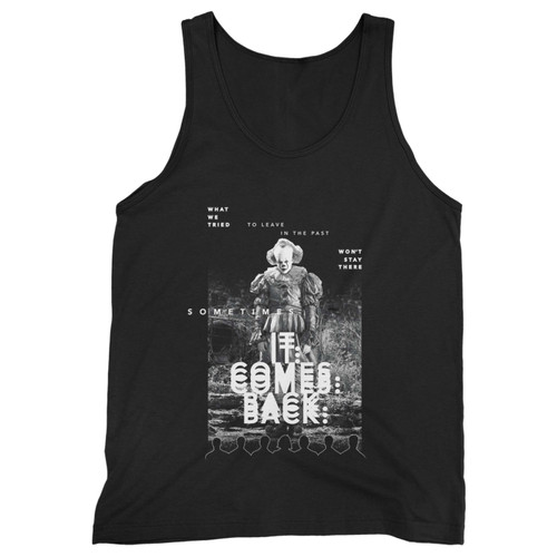 Our cotton it chapter 2 it comes back men tank top is perfect for those intense workouts in the gym, at practice or pickup games.