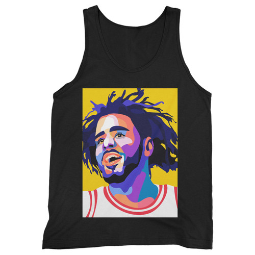 Our cotton j cole fan art men tank top is perfect for those intense workouts in the gym, at practice or pickup games.