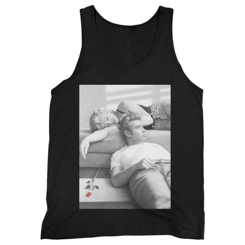 Our cotton james dean & marilyn monroe elvis men tank top is perfect for those intense workouts in the gym, at practice or pickup games.