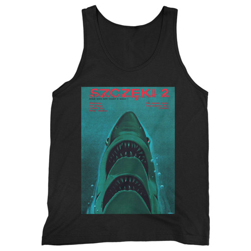 Our cotton jaws 2 men tank top is perfect for those intense workouts in the gym, at practice or pickup games.
