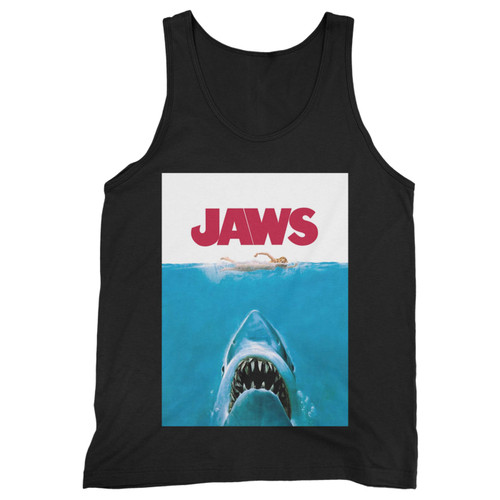 Our cotton jaws horror movie men tank top is perfect for those intense workouts in the gym, at practice or pickup games.
