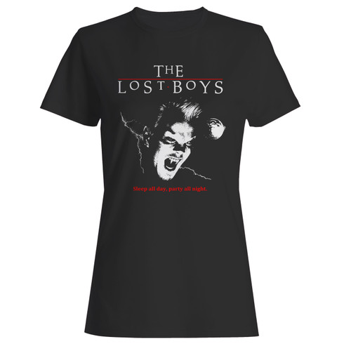 These are the lost boys sleep all day women t shirt that are cute tied to the side or paired with a cardigan or jacket for a more styled look. So comfy and classic, they are sure to make your vacation extra magical.