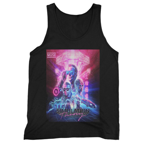 Our cotton muse simulation theory men tank top is perfect for those intense workouts in the gym, at practice or pickup games.