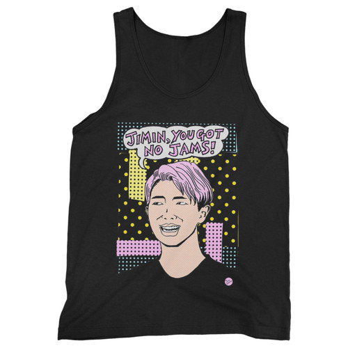 Our cotton namjoon bts jimin you got no jams men tank top is perfect for those intense workouts in the gym, at practice or pickup games. Our cotton namjoon bts jimin you got no jams men tank top is perfect for those intense workouts in the gym, at practice or pickup games.
