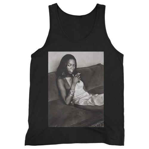 Our cotton naomi campbell smoking men tank top is perfect for those intense workouts in the gym, at practice or pickup games.