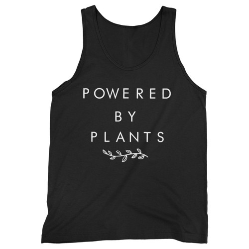 Our cotton powered by plants vegan vegetarian men tank top is perfect for those intense workouts in the gym, at practice or pickup games.