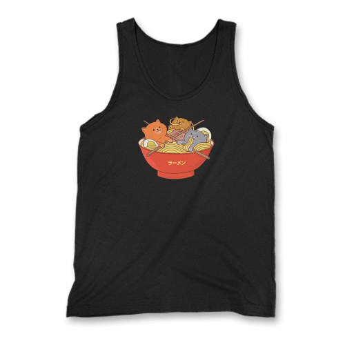 Our cotton ramen noodles and cats men tank top is perfect for those intense workouts in the gym, at practice or pickup games.