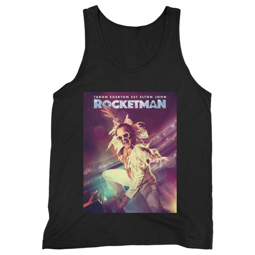 Our cotton rocketman poster inspired men tank top is perfect for those intense workouts in the gym, at practice or pickup games. Our cotton rocketman poster inspired men tank top is perfect for those intense workouts in the gym, at practice or pickup games.