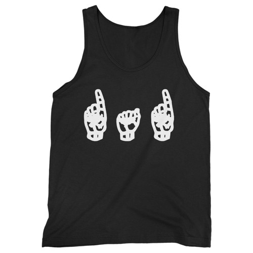 Our cotton sign language dad men tank top is perfect for those intense workouts in the gym, at practice or pickup games.