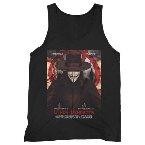 Our cotton v for vendetta mystery movie men tank top is perfect for those intense workouts in the gym, at practice or pickup games.